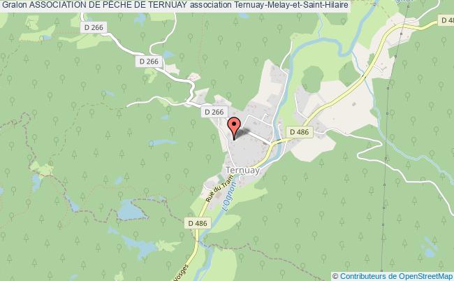 plan association Association De PÊche De Ternuay Ternuay-Melay-et-Saint-Hilaire
