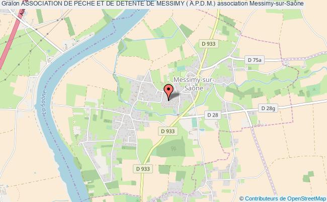 plan association Association De Peche Et De Detente De Messimy ( A.p.d.m.) Messimy-sur-Saône
