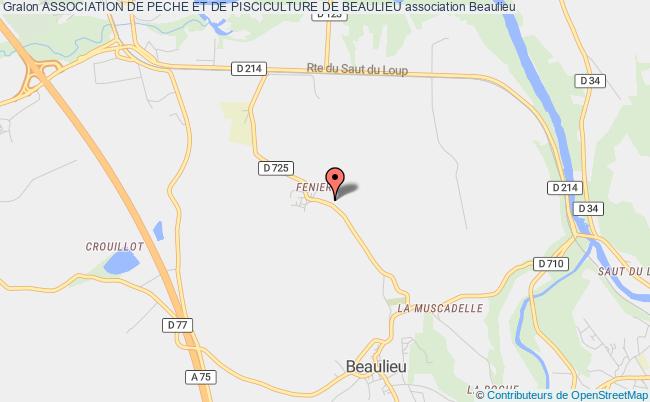 ASSOCIATION DE PECHE ET DE PISCICULTURE DE BEAULIEU