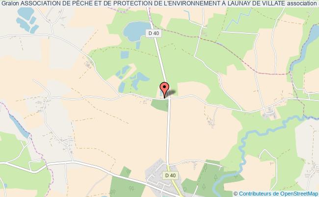 plan association Association De PÊche Et De Protection De L'environnement À Launay De Villate Saint-Aubin-des-Châteaux