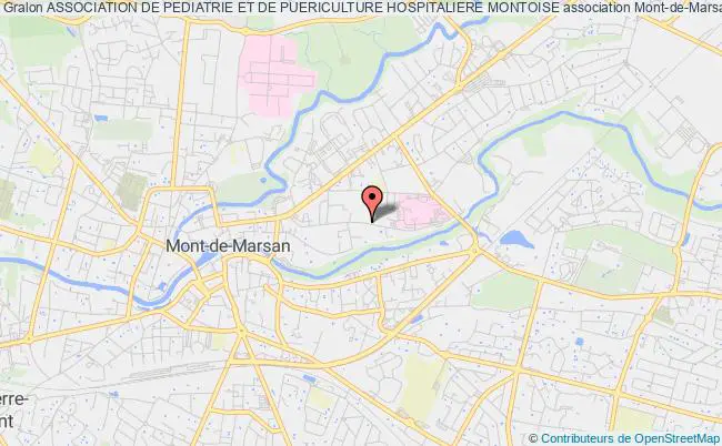 plan association Association De Pediatrie Et De Puericulture Hospitaliere Montoise Mont-de-Marsan