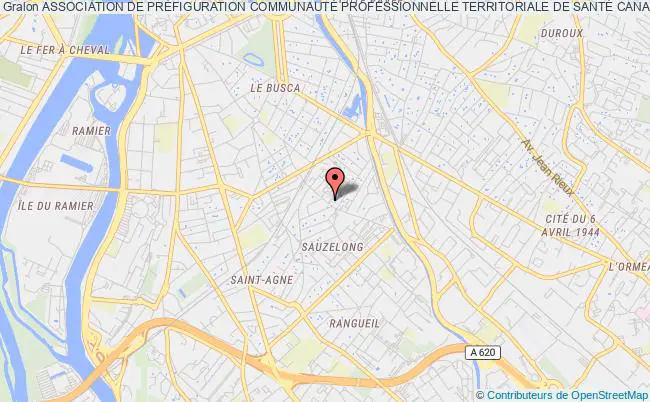 plan association Association De PrÉfiguration CommunautÉ Professionnelle Territoriale De SantÉ Canal Garonne Toulouse