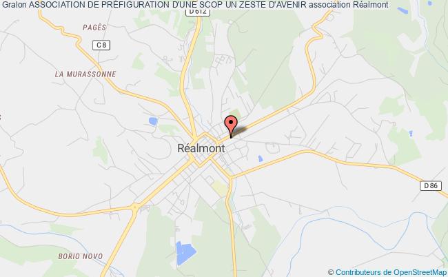 ASSOCIATION DE PRÉFIGURATION D'UNE SCOP UN ZESTE D'AVENIR