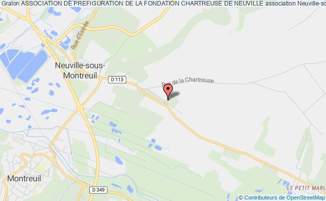 plan association Association De Prefiguration De La Fondation Chartreuse De Neuville Neuville-sous-Montreuil