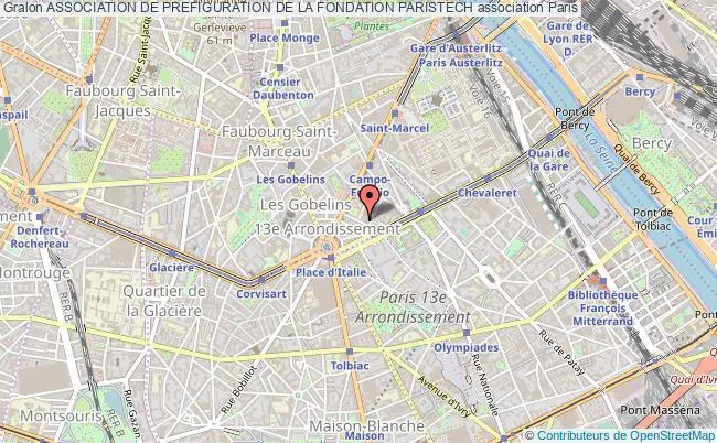 plan association Association De Prefiguration De La Fondation Paristech Paris