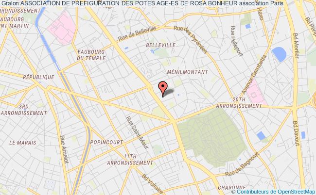 ASSOCIATION DE PREFIGURATION DES POTES AGE-ES DE ROSA BONHEUR