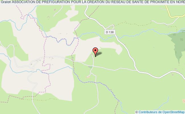 plan association Association De Prefiguration Pour La Creation Du Reseau De Sante De Proximite En Nord Aveyron - Apc-rspna Laguiole