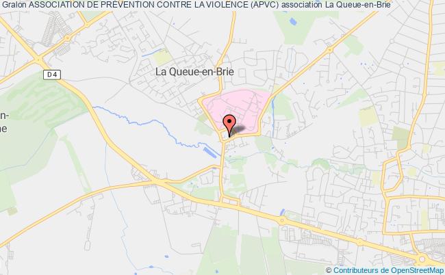 plan association Association De PrÉvention Contre La Violence (apvc) La    Queue-en-Brie