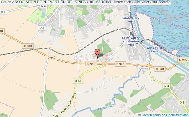 plan association Association De Prevention De La Picardie Maritime Saint-Valery-sur-Somme
