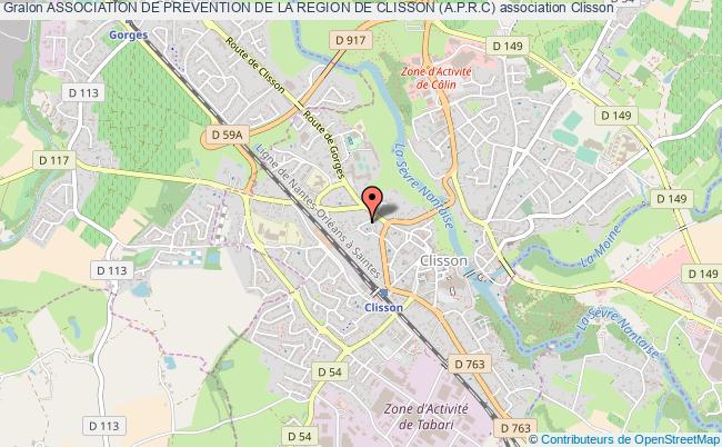 plan association Association De Prevention De La Region De Clisson (a.p.r.c) Clisson