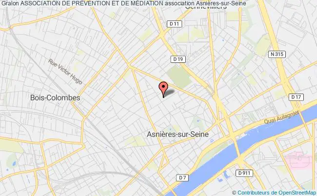 plan association Association De PrÉvention Et De MÉdiation Asnières-sur-Seine
