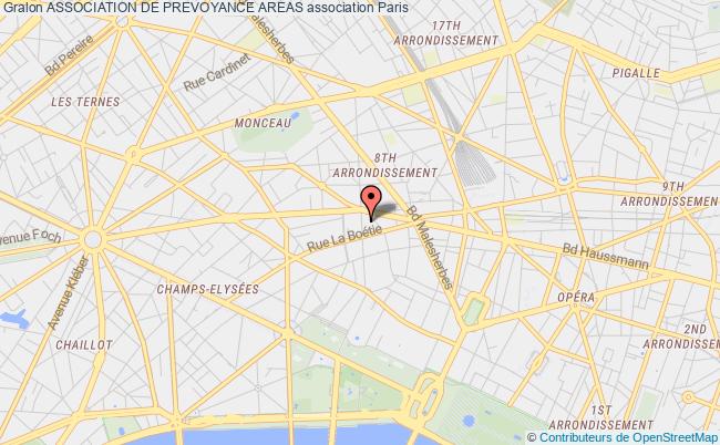 plan association Association De Prevoyance Areas Paris
