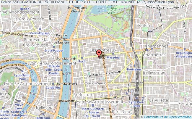 plan association Association De Prevoyance Et De Protection De La Personne (a3p) Lyon