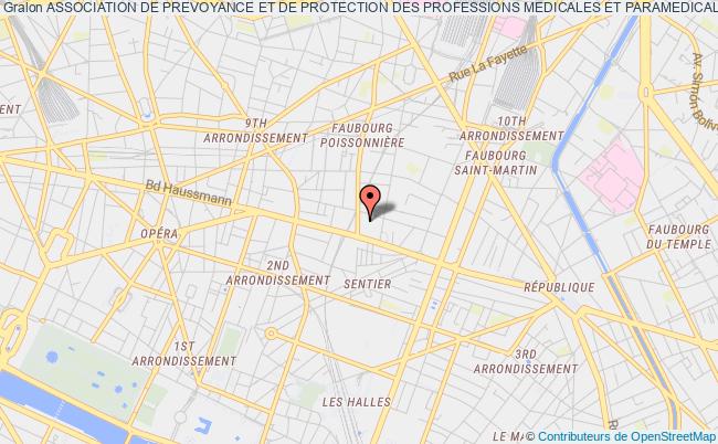 plan association Association De Prevoyance Et De Protection Des Professions Medicales Et Paramedicales A3pmp Paris