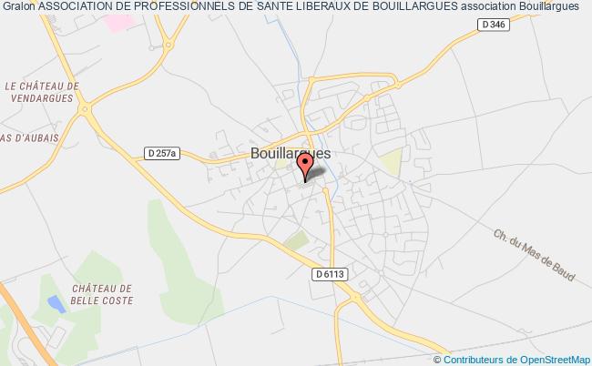 ASSOCIATION DE PROFESSIONNELS DE SANTE LIBERAUX DE BOUILLARGUES