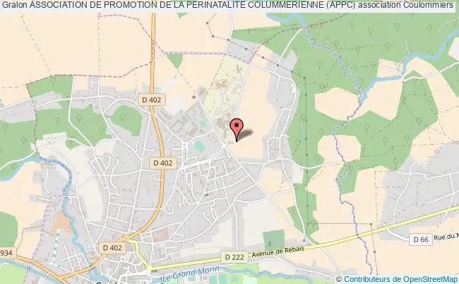plan association Association De Promotion De La Perinatalite Colummerienne (appc) Coulommiers