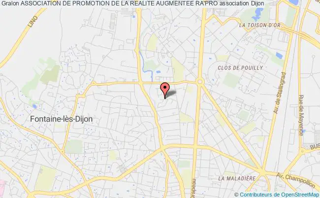 plan association Association De Promotion De La Realite Augmentee Ra'pro Dijon