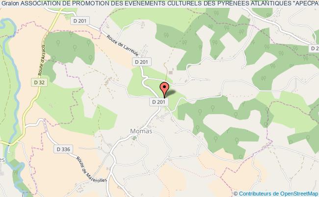 plan association Association De Promotion Des Evenements Culturels Des Pyrenees Atlantiques "apecpa" Momas