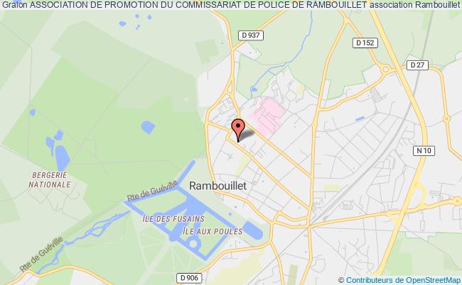 plan association Association De Promotion Du Commissariat De Police De Rambouillet Rambouillet