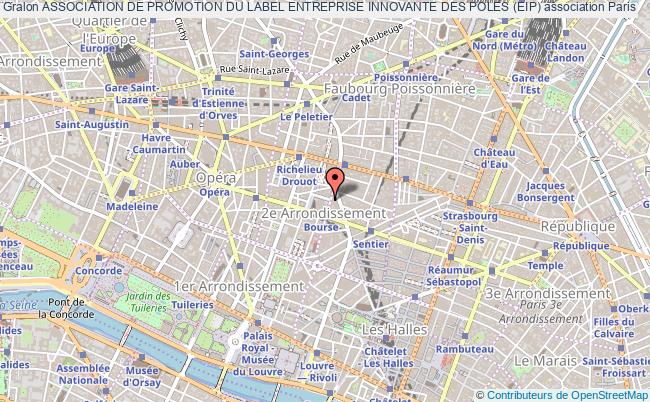 plan association Association De Promotion Du Label Entreprise Innovante Des Poles (eip) Paris