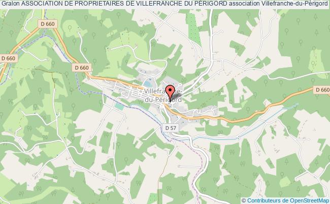 ASSOCIATION DE PROPRIETAIRES DE VILLEFRANCHE DU PÉRIGORD