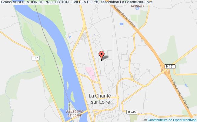 plan association Association De Protection Civile (a P C 58) La Charité-sur-Loire