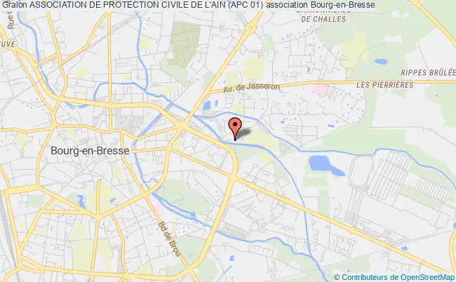 plan association Association De Protection Civile De L'ain (apc 01) Bourg-en-Bresse