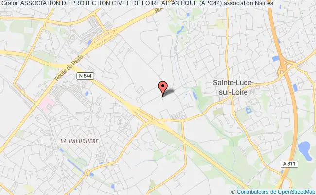 plan association Association De Protection Civile De Loire Atlantique (apc44) Nantes Cédex 3
