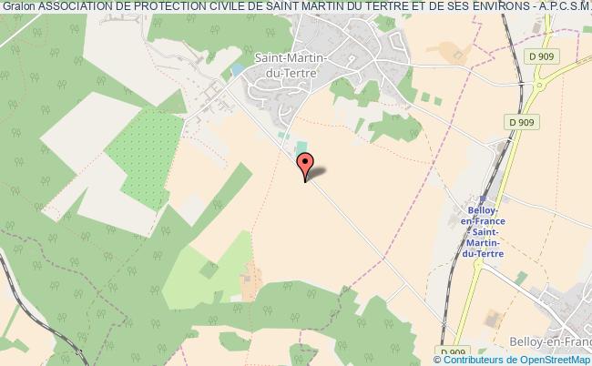 ASSOCIATION DE PROTECTION CIVILE DE SAINT MARTIN DU TERTRE ET DE SES ENVIRONS - A.P.C.S.M.T