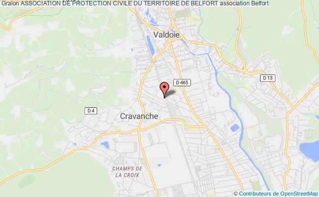 plan association Association De Protection Civile Du Territoire De Belfort Belfort