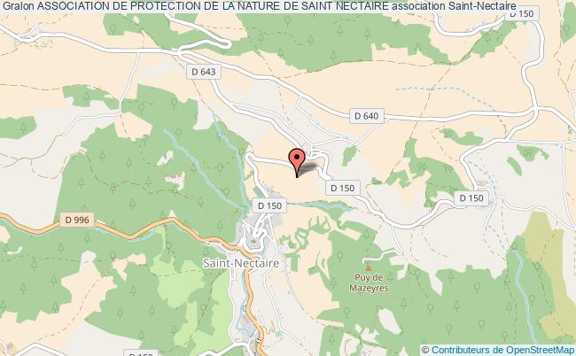 ASSOCIATION DE PROTECTION DE LA NATURE DE SAINT NECTAIRE