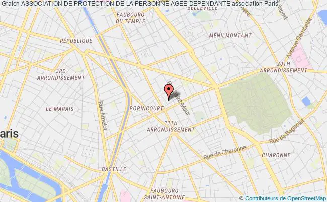 plan association Association De Protection De La Personne Agee Dependante Paris