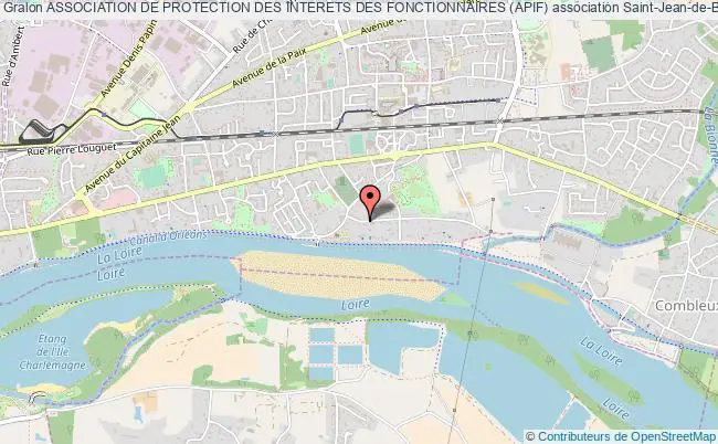 plan association Association De Protection Des Interets Des Fonctionnaires (apif) Saint-Jean-de-Braye