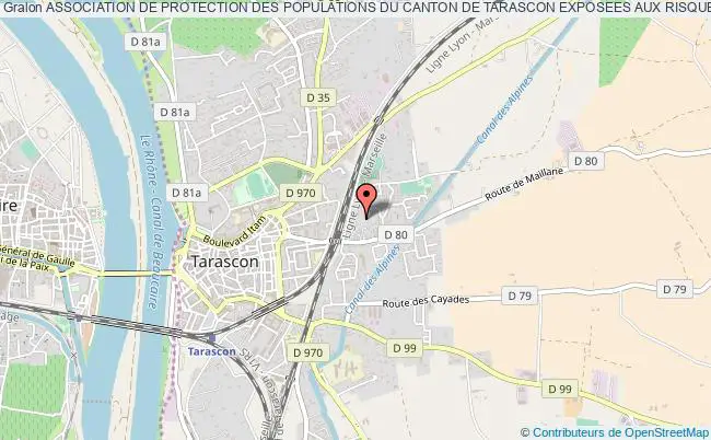ASSOCIATION DE PROTECTION DES POPULATIONS DU CANTON DE TARASCON EXPOSEES AUX RISQUES MAJEURS "A.D.P."