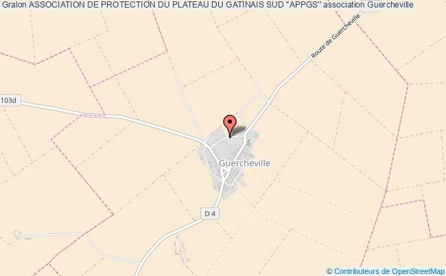 plan association Association De Protection Du Plateau Du Gatinais Sud ''appgs'' Guercheville