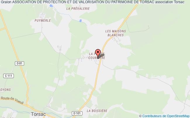 plan association Association De Protection Et De Valorisation Du Patrimoine De Torsac Torsac
