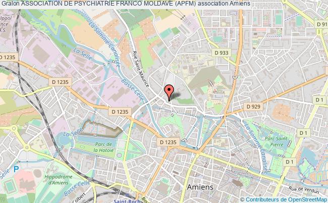 plan association Association De Psychiatrie Franco Moldave (apfm) Amiens