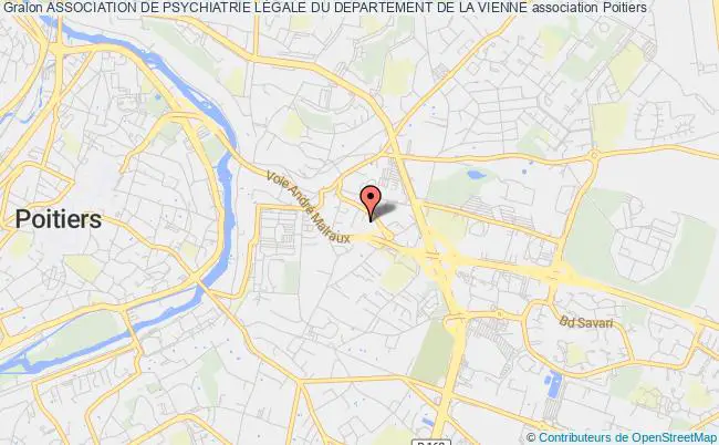 plan association Association De Psychiatrie LÉgale Du Departement De La Vienne Poitiers