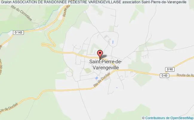 plan association Association De RandonnÉe PÉdestre Varengevillaise Saint-Pierre-de-Varengeville