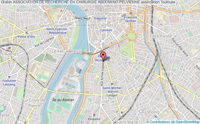plan association Association De Recherche En Chirurgie Abdomino-pelvienne Toulouse