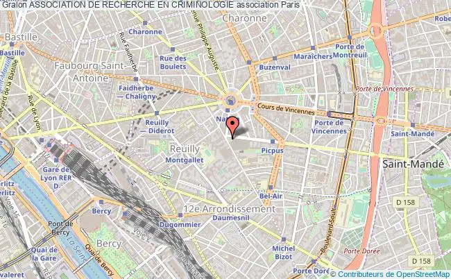 plan association Association De Recherche En Criminologie Paris