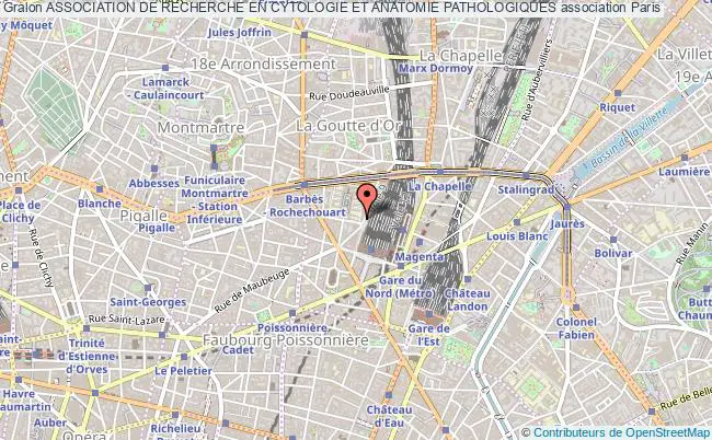 plan association Association De Recherche En Cytologie Et Anatomie Pathologiques Paris