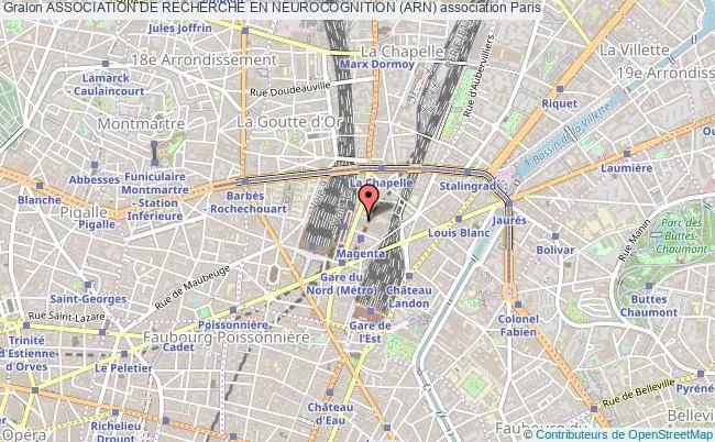 plan association Association De Recherche En Neurocognition (arn) Paris