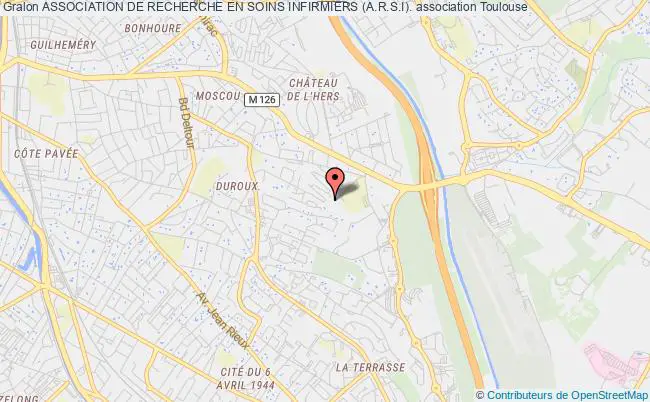 plan association Association De Recherche En Soins Infirmiers (a.r.s.i). Toulouse