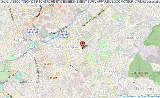plan association Association De Recherche Et D'enseignement Sur L'appareil Locomoteur (areal) Marseille