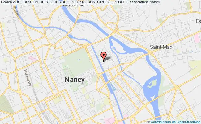 plan association Association De Recherche Pour Reconstruire L'École Nancy