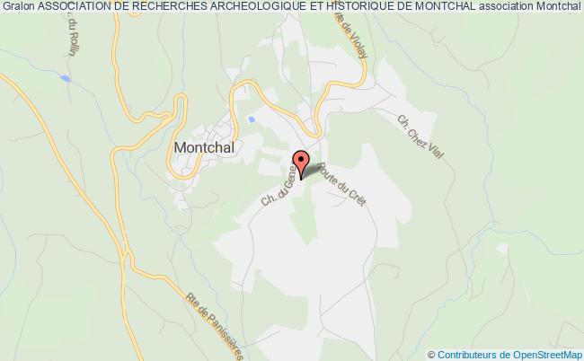 plan association Association De Recherches Archeologique Et Historique De Montchal Montchal