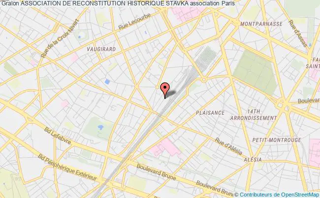 plan association Association De Reconstitution Historique Stavka Paris
