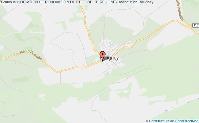 plan association Association De Renovation De L'eglise De Reugney Reugney