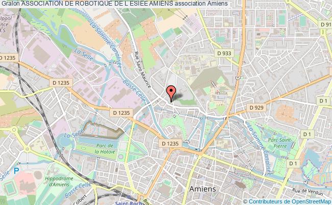 plan association Association De Robotique De L Esiee Amiens Amiens